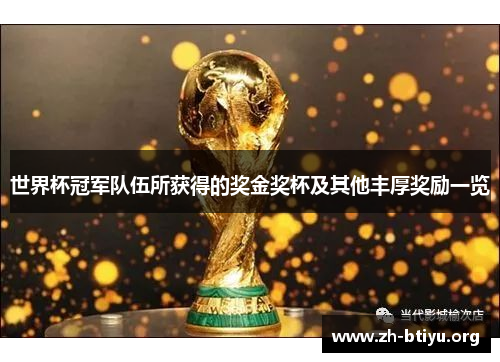 世界杯冠军队伍所获得的奖金奖杯及其他丰厚奖励一览 世界杯冠军队伍所获得的奖金奖杯及其他丰厚奖励一览